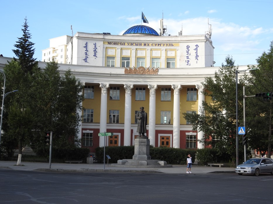 Cladire oficiala comunista Mongolia