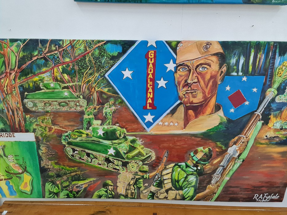 Guadalcanal Painting