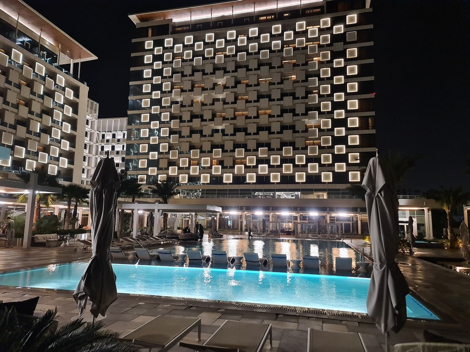 Rixos Gulf Doha by night