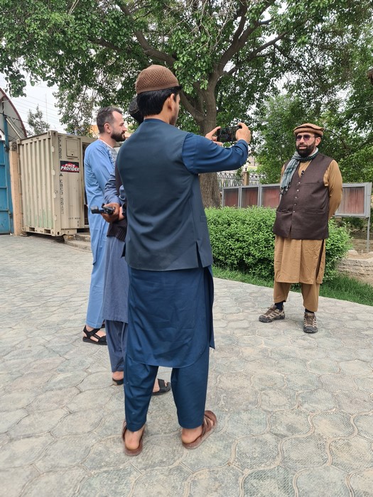 Interviu in Afghanistan