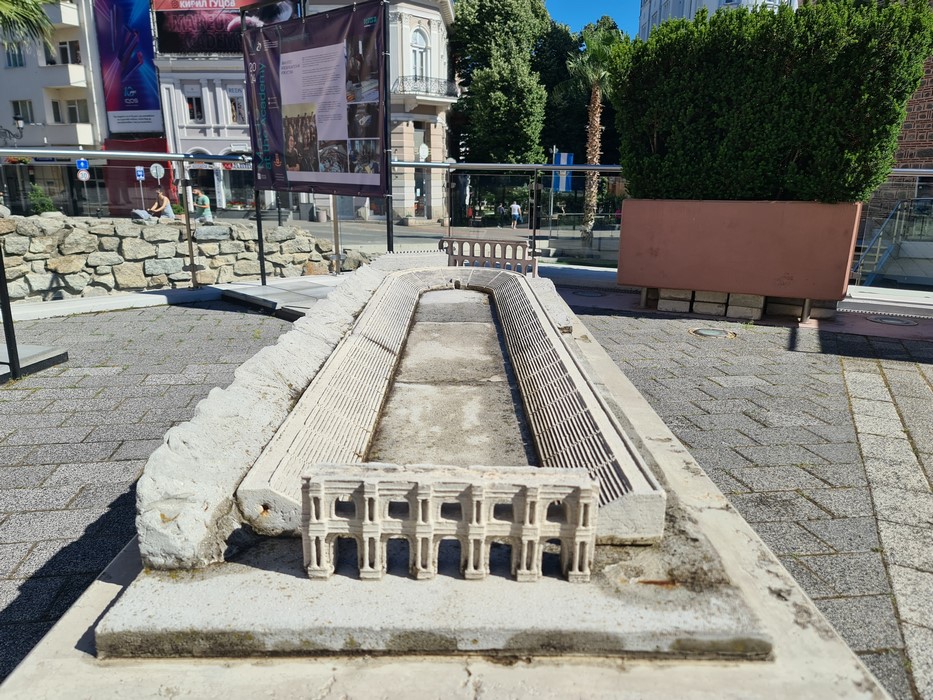 Macheta stadion roman Plovdiv
