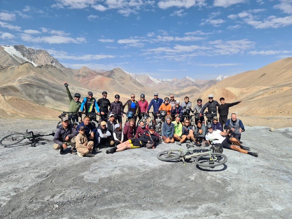 Ciclisti Pamir Highway