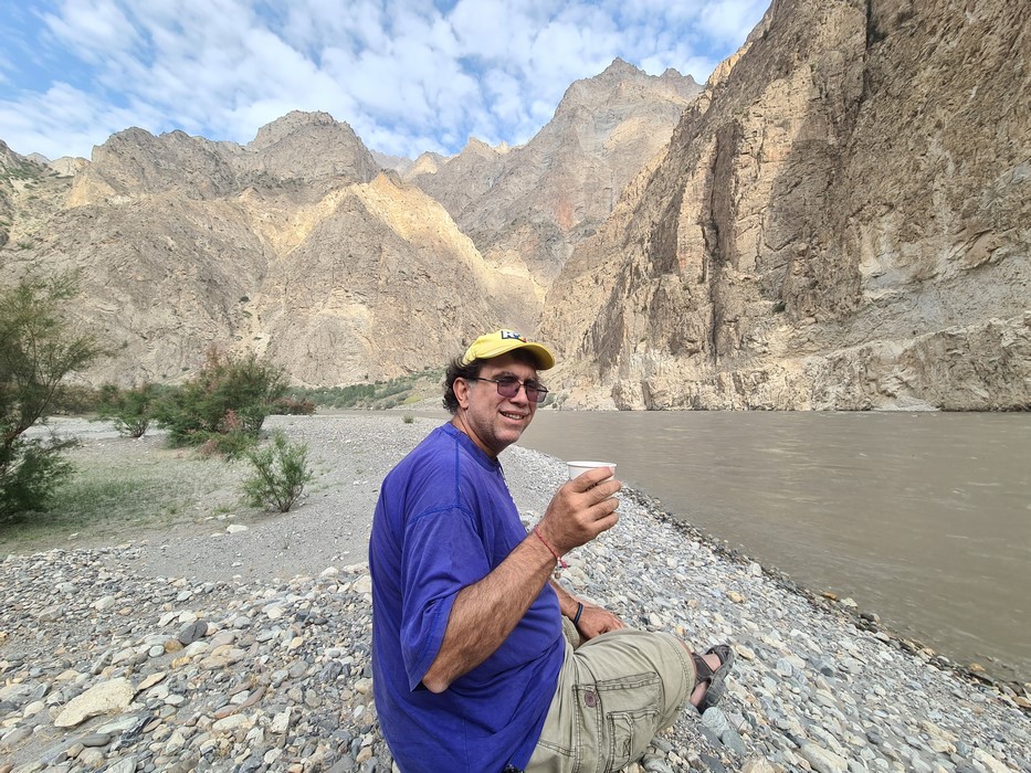 Breakfast Pamir Highway