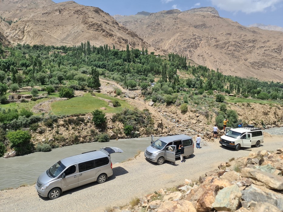 Oprire in Pamir