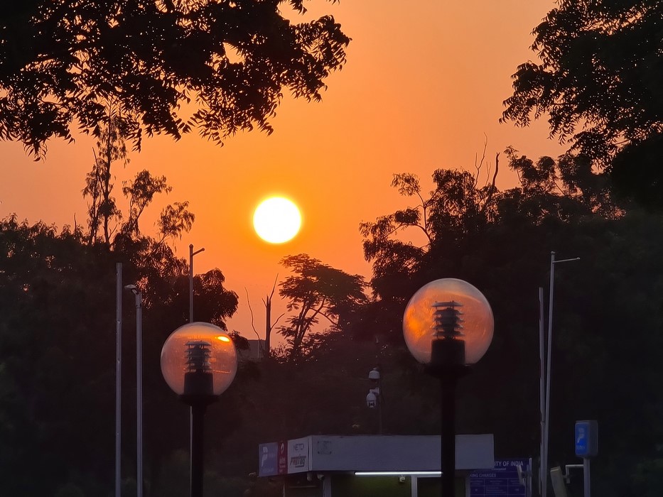 Rasarit de soare in India
