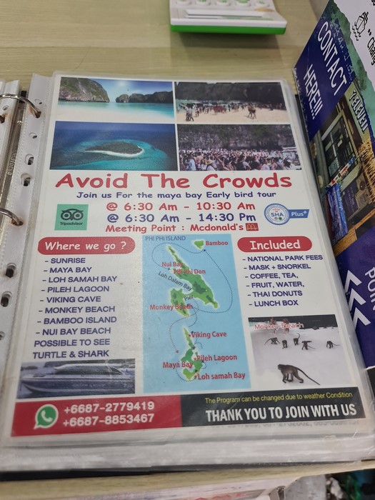 Phi Phi tour