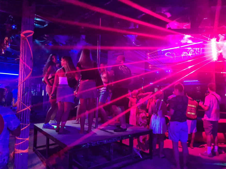 Clubbing in Phi Phi