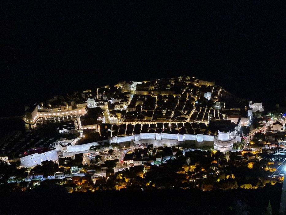 Dubrovnik noaptea