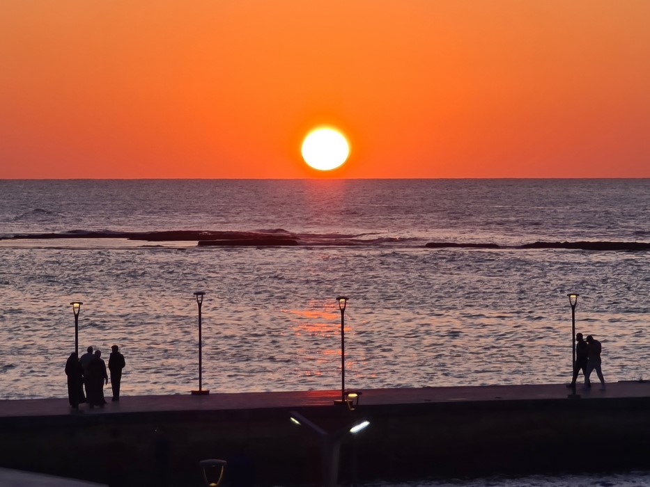 Apus de soare la Tripoli