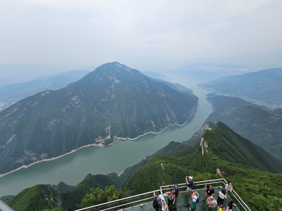 Gorges View Yangtze China