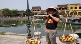 Negustor in Hoian