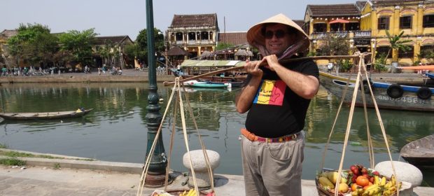 Negustor in Hoian
