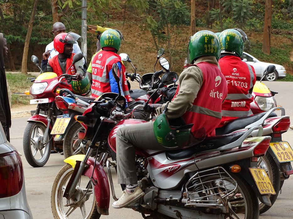 Moto taxi Kigali