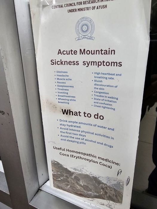 Sfaturi pentru altitudine