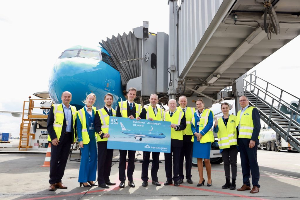 KLM 30 ani Bucuresti