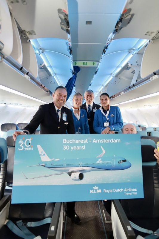 KLM ani in Romania