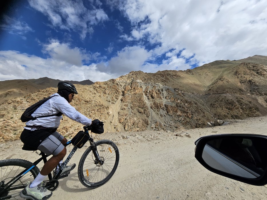 Biciclisti in Ladakh