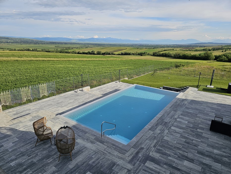 Piscina de pe terasa
