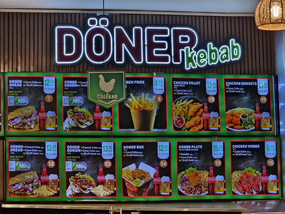 Preturi restaurante Nisipuri fast food