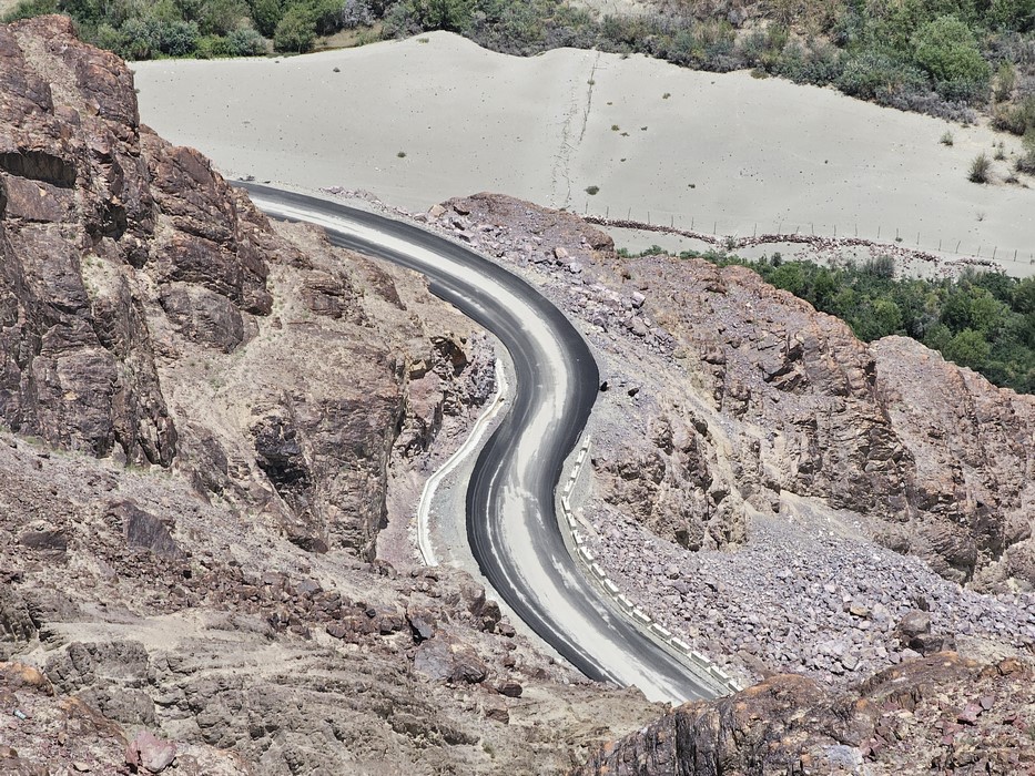 Sosea prin Ladakh