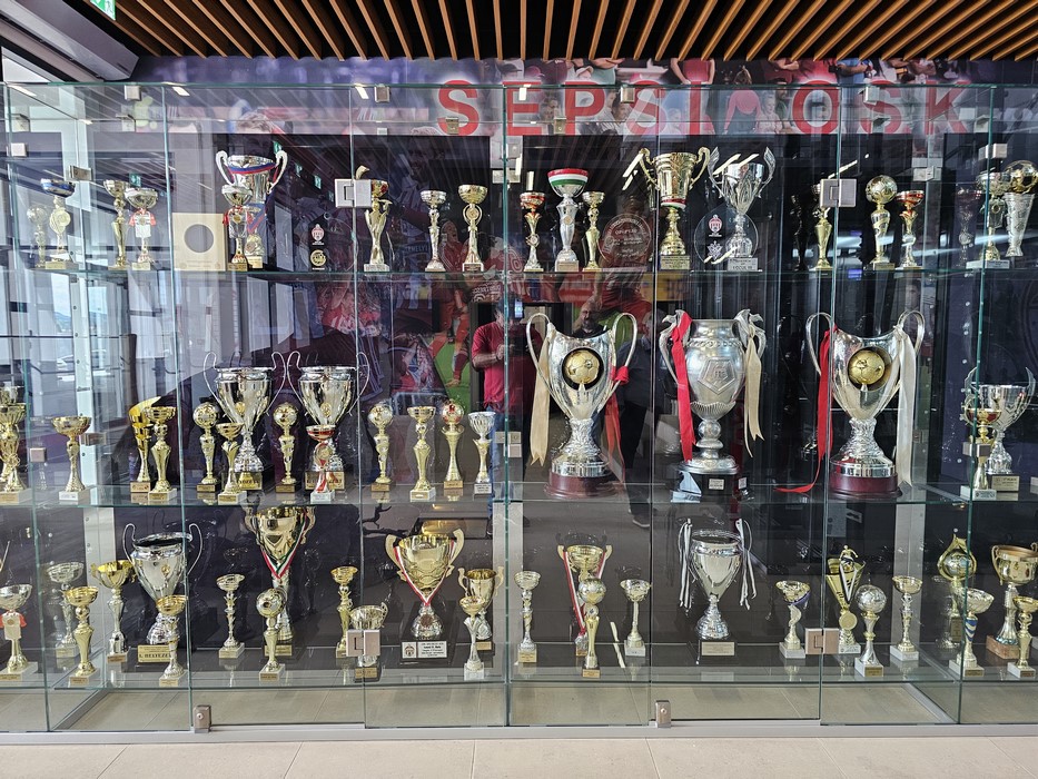 Vitrina trofee Sepsi Sf Gheorghe