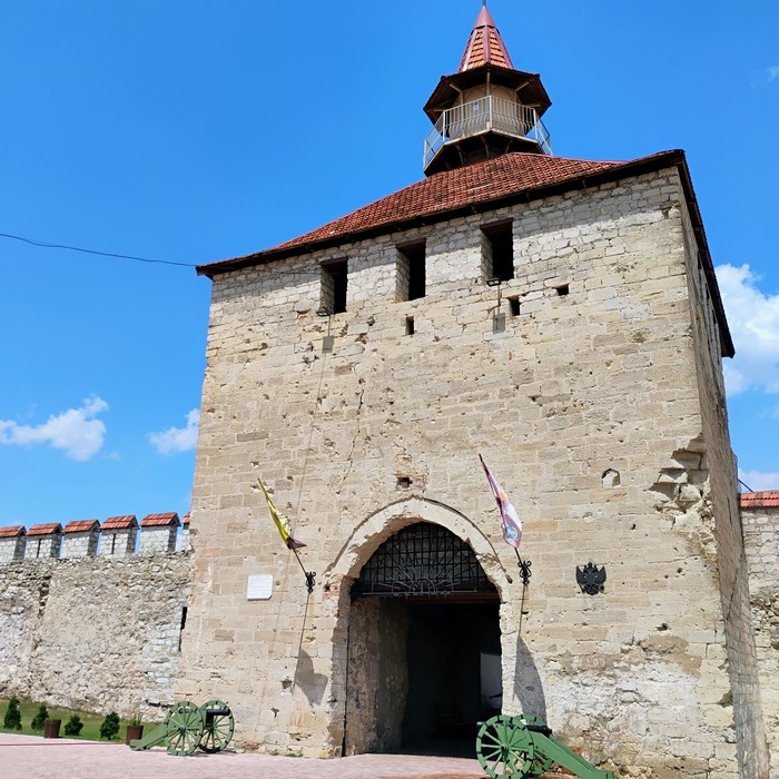 Cetatea Bender zidurile exterioare
