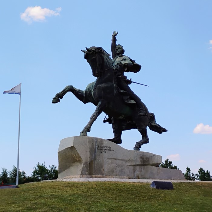 Tiraspol Monumentul lui Suvorov
