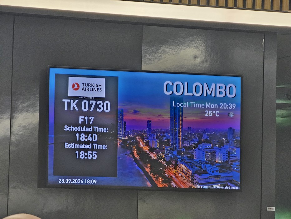 Imbarcare Colombo